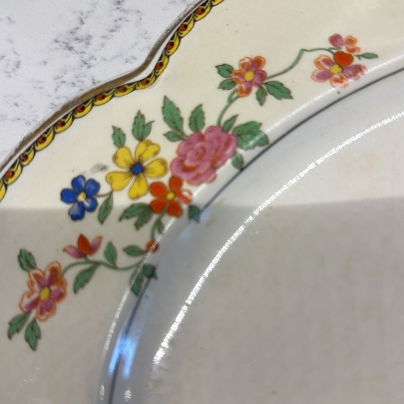 Art Deco Platter: 1920s Pareek, Johnson Bros. of England, AKA Grafton - Picture 3 of 8